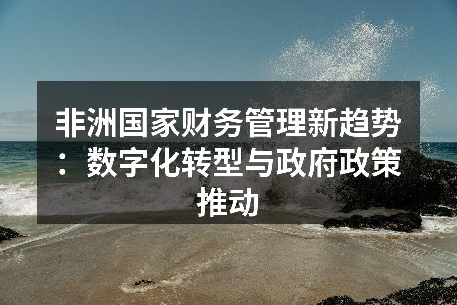非洲国家财务管理新趋势：数字化转型与政府政策推动